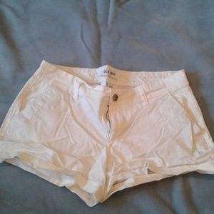 White shorts